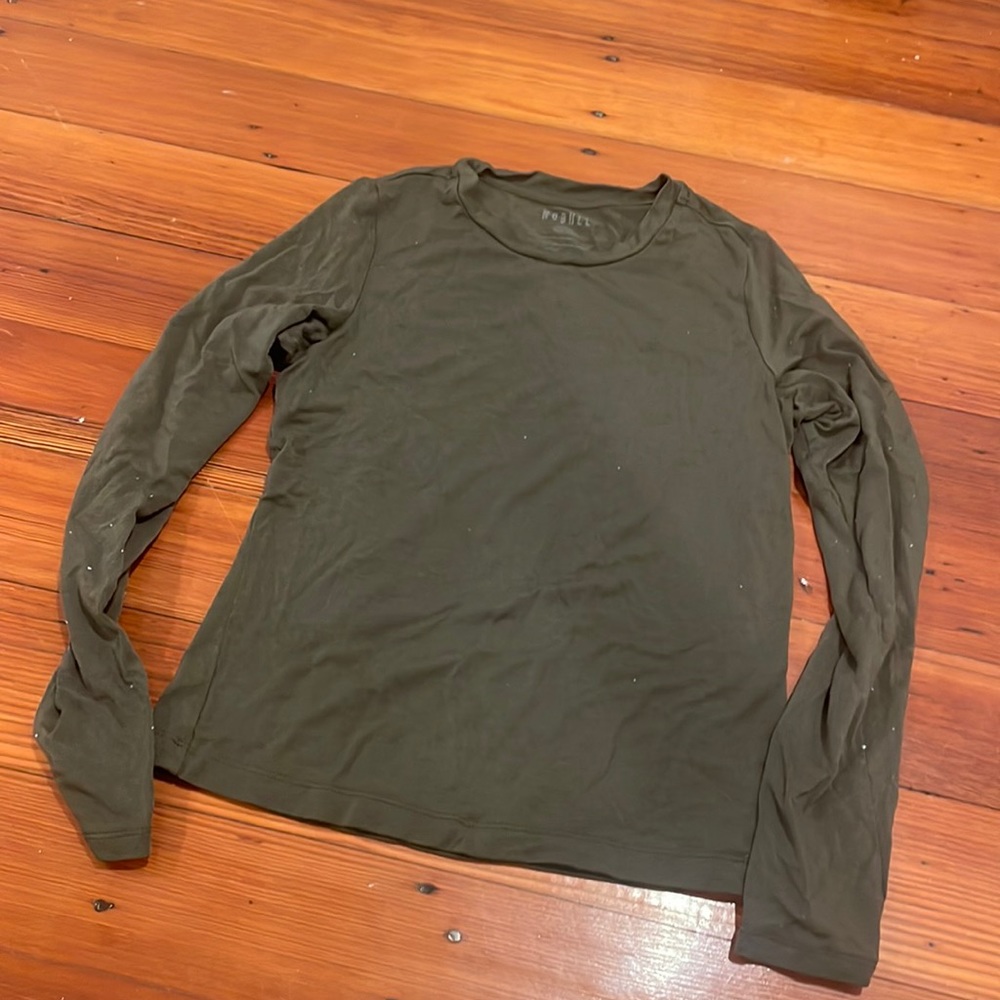 WOMEN'S BLENDED MERINO WOOL LONG SLEEVE TEE